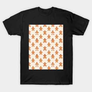 christmas patterns | lovely gingerbread cookies patterns T-Shirt